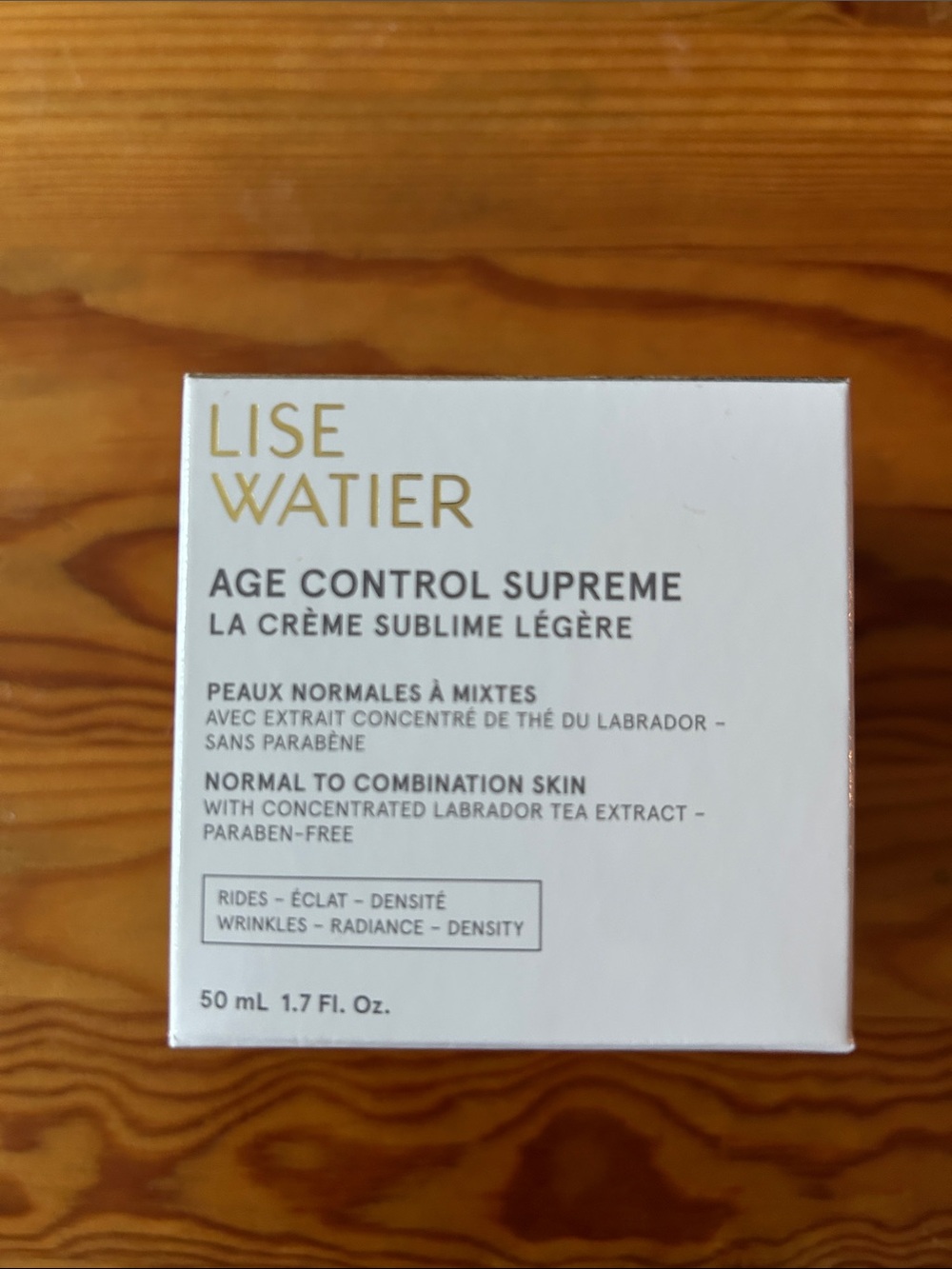 Age Control Supreme Lightweight Moisturizer — White